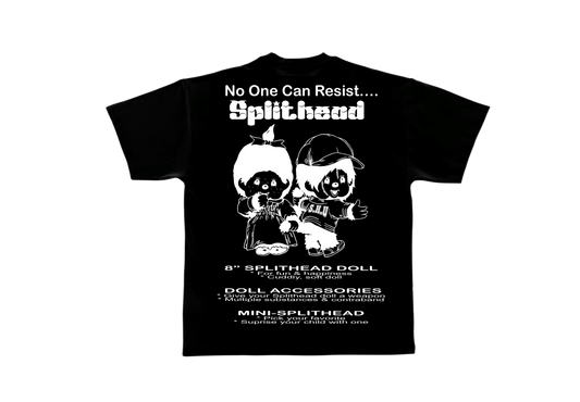 doll tee - black / white