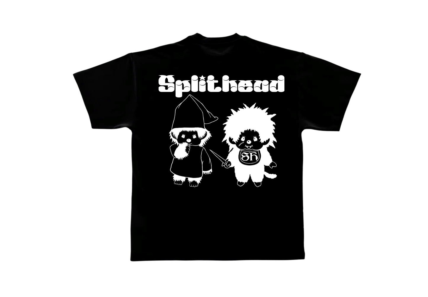 doll tee - black / white