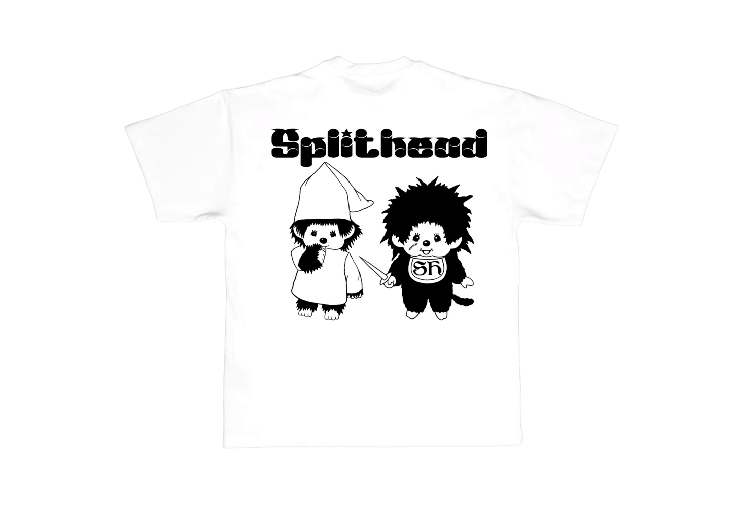 doll tee - black / white