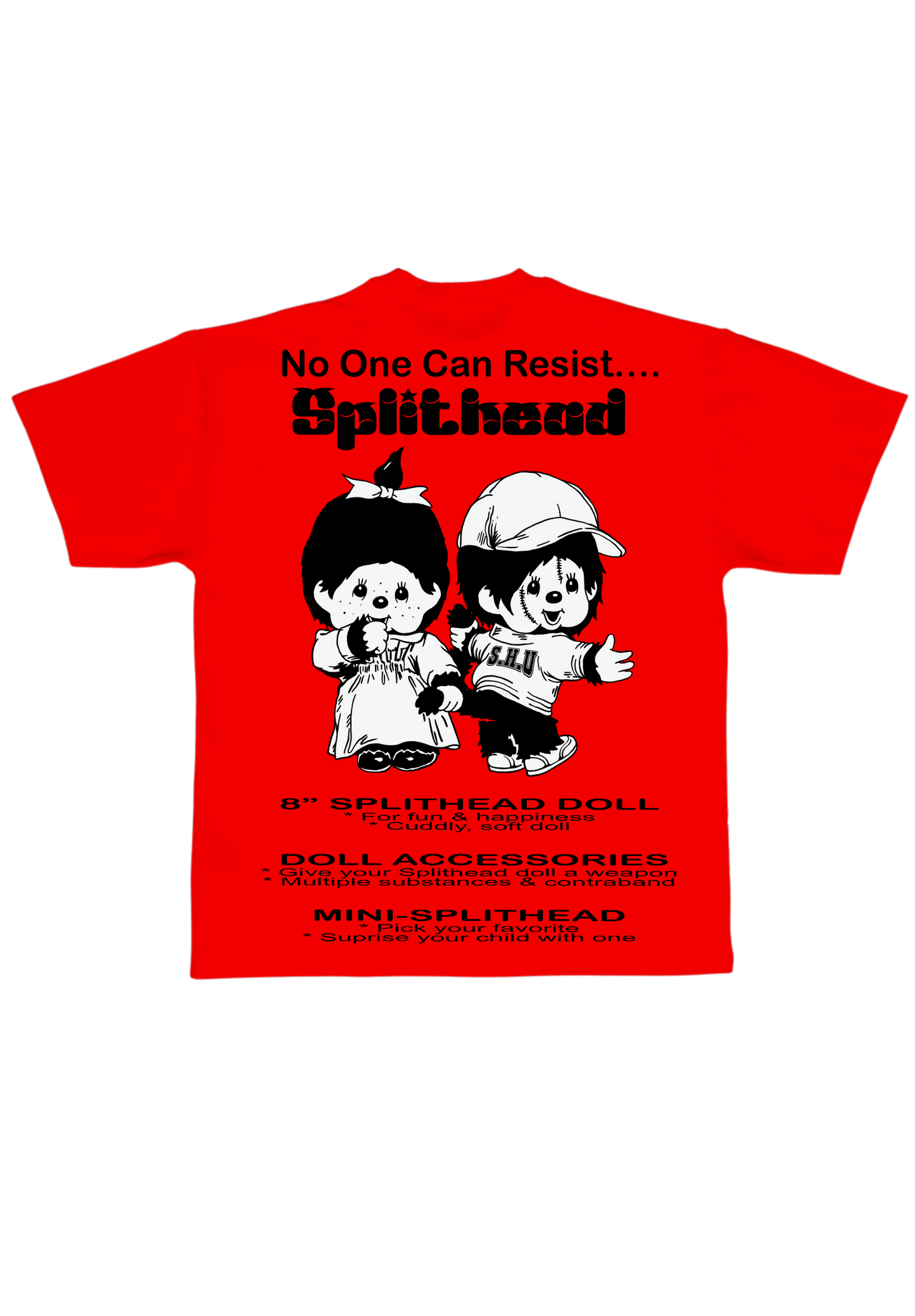 doll tee - red